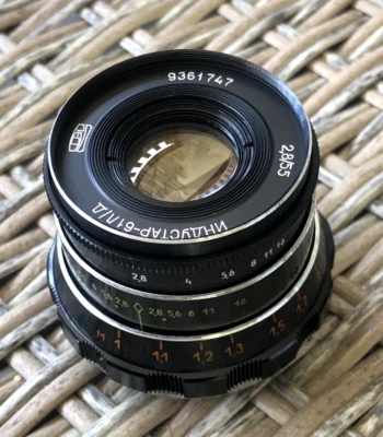 Industar 61L/D Rangefinder USSR portrait lens RF 2,8/55 Leica M39 - Image 1 of 4