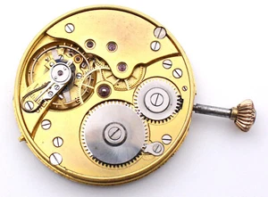Taschenuhrwerk Andreas Huber 43,91 mm mit Zifferblatt und Zeigern Savonnette - Picture 1 of 4