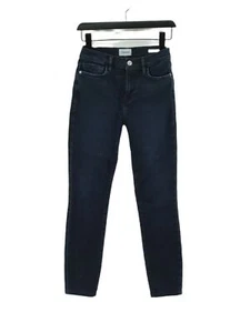 Frame Women's Leggings W 26 in Blue Cotton with Elastane, Rayon Jegging - Picture 1 of 9