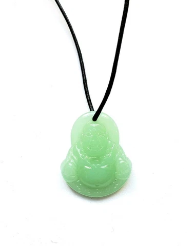 RAMBO GREEN JADE BUDDHA NECKLACE STALLONE FIRST BLOOD 2 COSTUME PENDANT USA LAST Cover
