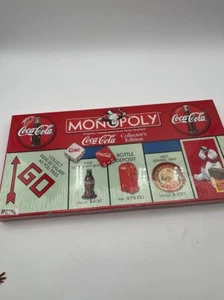 Monopoly Coca-Cola Collector's Edition - Board Game - 1999 Factory Sealed - Picture 1 of 3