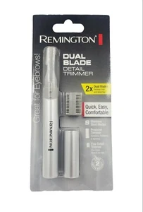 Recortadora de doble hoja Remington - cejas, nariz, orejas, patillas, regalo D1 MP - Imagen 1 de 2