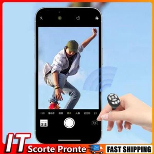Telecomando Gira pagine per e-book Otturatore fotocamera wireless BT Pulsante se - Photo 1/9