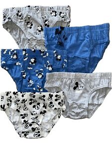 new 5pairs Disney Mickey mouse briefs pants.5-6yrs