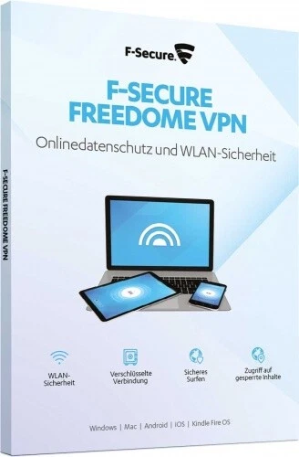 F-Secure Freedome VPN, 1/3/5 Geräte - 1 Jahr - Bild 1 von 1