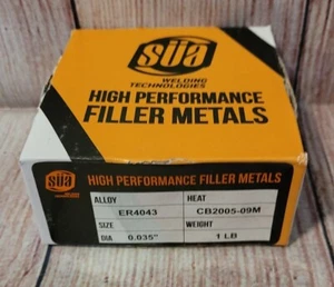 SUA "ER4043" - MIG Aluminum Welding Wire - 1 Lb x 0.035" ( 1SPOOL ), "NEW" - Picture 1 of 2
