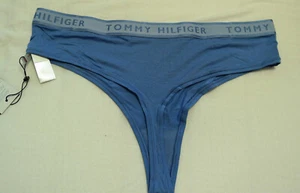 Tommy Hilfiger sportlicher String hellblau elastisch XL 46 48 neu - Bild 1 von 2