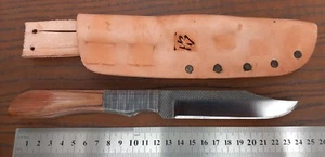Hunting Messer File Rasp custom coltello Knife Couteau Navaja Collezione - Foto 1 di 3
