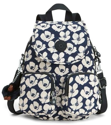 Kipling FIREFLY UP Small Backpack - Bold Flower  RRP £84 - Image 1 of 4