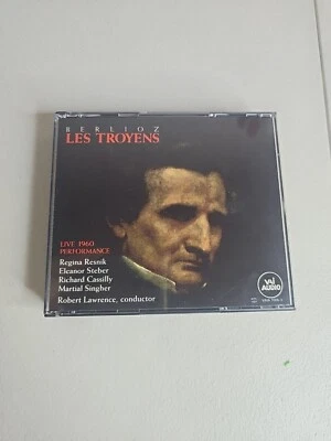 Opera CD Les Troyens Resnik Steber Berlioz Live 1960 Set Of 3 CDs VAI Audio Foto 1 de 4
