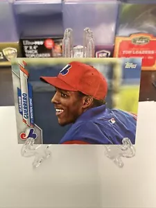 2020 Topps MLB Series 1 Vladimir Guerrero Sr. SP Image Variation #183 Expos - Picture 1 of 2
