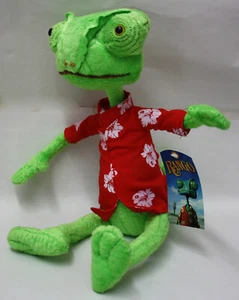 RARE RANGO GREEN LIZARD 12" PLUSH TOY FIGURE JOHNNY DEPP PARAMOUNT PMS NEW ! - Picture 1 of 8