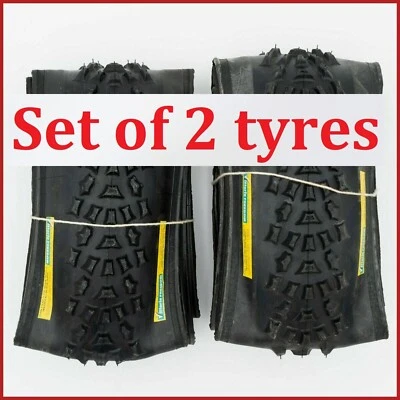 NOS PAAR VITTORIA FREEDOM MTB MOUNTAINBIKE REIFEN VINTAGE ALT 26x2.125 SCHWARZ - Bild 1 von 4