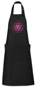 Kaleidoscope V BBQ Cooking Apron Crystal Optical Reflection Reflector Mirror - Picture 1 of 1