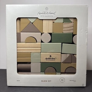 Hearth & Hand with Magnolia Toy Building Blocks Set 43pc - Picture 1 of 7