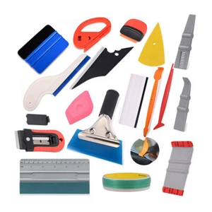 Car Wrapping Tools Kit for Vinyl Decal Squeegee Micro Gasket Window Tint Decals - Picture 1 of 16