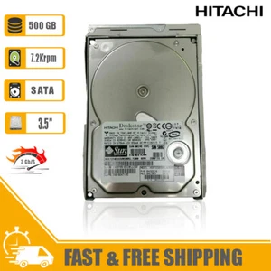Hitachi 3.5" Sun HDD 500GB 7200rpm Internal Hard Drive 0A32216 HDS7250SASUN500G - Picture 1 of 6