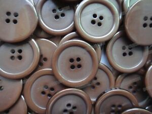 25mm 1" 30pcs 4-Holes Round Resin Sewing Clothes Buttons Diy Craft Sell Off