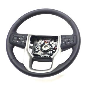 84945912 Steering Wheel Black Precrash Heated 2019-2021 GMC Yukon Sierra 1500