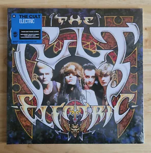 The Cult - Electric - Blue Vinyl LP - New & Sealed - Picture 1 of 4