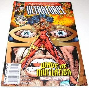 1995 MALIBU / MARVEL ULTRAFORCE #2 ~ 64 PAGES INCLUDES ENCORE OF ULTRAFORCE #1 - Picture 1 of 4