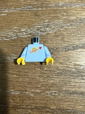 NEW Torso LEGO Classic Space Light Blue Astronaut Spaceman BAM 2025 AW06 - Image 1 of 4