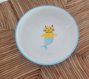 Plato pequeño de gres MERCAT Signature artículos para el hogar gato pez sirena - Imagen 1 de 4