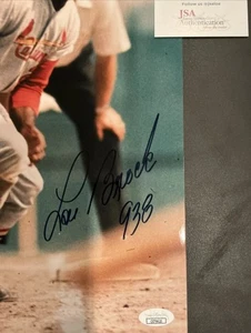Lou Brock Autogramm 11 x 14 JSA St Louis Cardinals signed Photo Authenticated - Bild 1 von 2