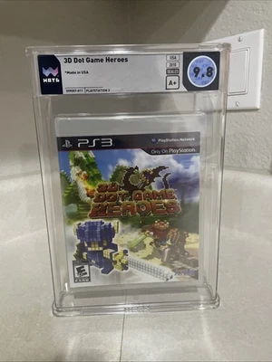 3D 点游戏英雄密封 - PS3 - WATA 9.8,A+ — 第 1/4 张图片