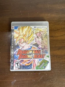 Dragon Ball Z Raging Blast (Sony PlayStation 3, 2009) PS3 ottimo con manuale - Foto 1 di 5