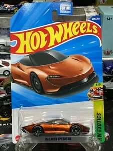 Hot Wheels 2025 Case K Super Treasure Hunt McLaren Speedtail STH With Protector - Picture 1 of 3
