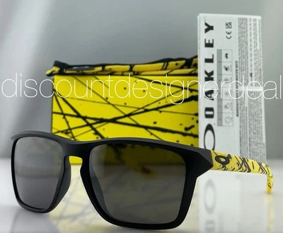 Oakley Square Sunglasses Sylas OO9448-37 Matte Black Tour De France Grey Lens 57 - Image 1 of 4