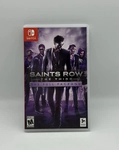 Saints Row the Third the Full Package Game Cartridge Nintendo Switch - Picture 1 of 5