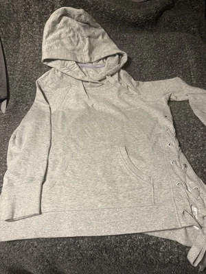 Calvin Klein Women's Performance Hoodie Sweatshirt XL, Gray - Image 1 of 4