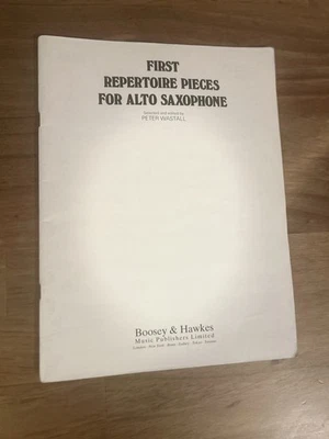 Peter Wastall First Repertoire Pieces for Alto Saxophone - Image 1 of 2