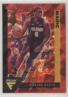 2020-21 Panini Flux Red Cracked Ice Prizm Dwayne Bacon #130 - Image 1 of 2