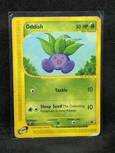 Expedition #122/165 Oddish Heavily played - Picture 1 of 2