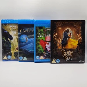 Beauty and the Beast, Alice in Wonderland, Cinderella, The Jungle Book - Blu-ray - Picture 1 of 24