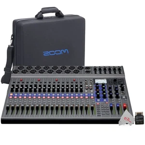 Zoom LiveTrak L-20-20-Input Digital Mixer Multitrack Recorder Bluetooth Adaptor - Picture 1 of 5