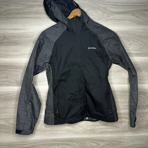 Chaqueta corta con capucha negra Columbia Omni-Heat para mujer talla M - Imagen 1 de 13