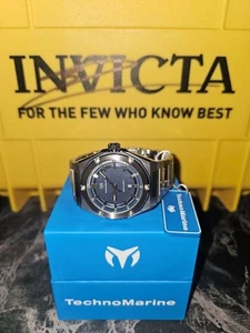 Techno Marine Coral Legacy M-416090 Herrenuhr silber/marine/blau - Bild 1 von 7