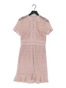 Chi Chi London Women's Midi Dress UK 14 Pink 100% Polyester Bodycon - Picture 1 of 5