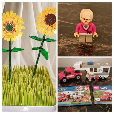 Lego City Pickup & Caravan, 60182, Retired, Manuals AS IS + Lego 40524 Read!! - Image 1 of 4