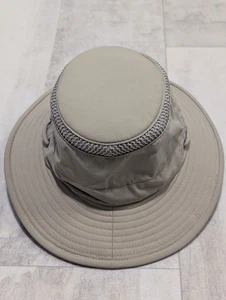 Tilley LTM5 Airflo Slim Sun Hat Size 7 1/8 Khaki Travel Outdoors Hiking Fishing - Picture 1 of 8