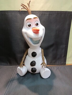 Boneco de neve Jakks Pacific Olaf-a-Lot Disney Frozen interativo falante plástico 13” - Imagem 1 de 4