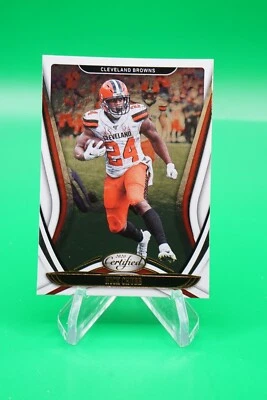 2020 Certified Base #85 Nick Chubb Cleveland Browns R6220J - Image 1 of 2