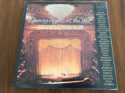 Opening Nights at the Met by Various Artists (Vinyl LP, 3 Record Set, Mono) NEW - Image 1 of 3
