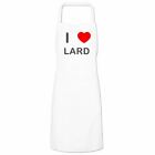 I Love Lard - Quality Cooks Bib Apron Choose Colour