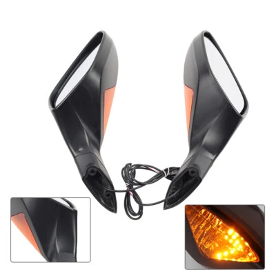 Espejo retrovisor lateral con luz de giro/señal para MV-Agusta F3 800 F3 675 2013-2020 Foto 1 de 4