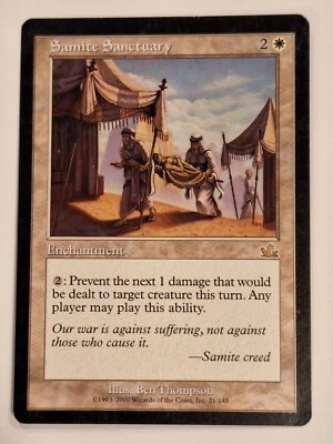 Samite Sanctuary - Prophecy - Magic the Gathering MTG Nice! - Image 1 of 2